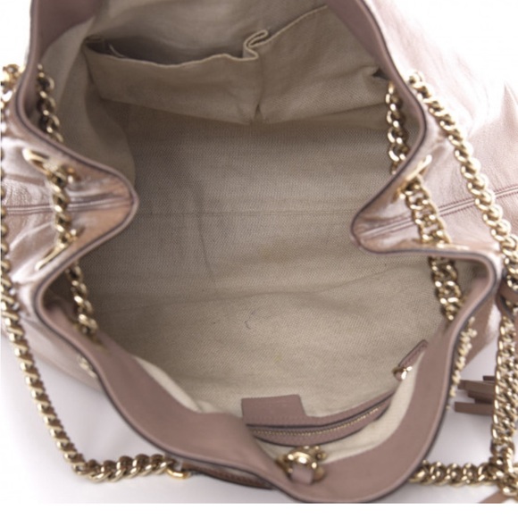 GUCCI Soft Patent Medium Soho - Picture 4 of 7